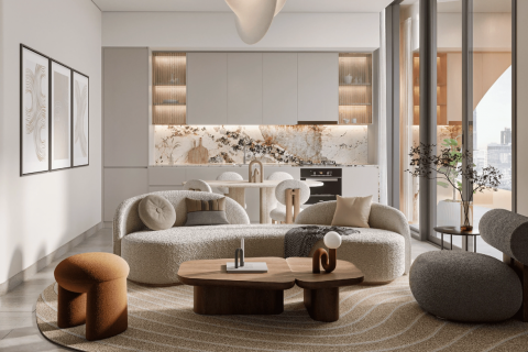 Byt v Dubai, SAE 1 pokoj, 44 m² Č.: 598890 - fotografie 2