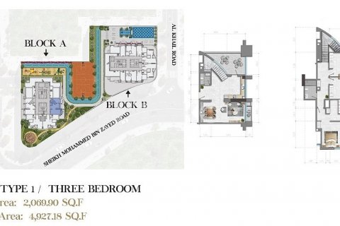 Dvoupatrový byt v Jumeirah Village Triangle, Dubai, SAE 3 ložnice, 192 m² Č.: 565128 - fotografie 18