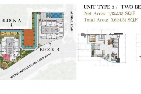 Byt v Jumeirah Village Triangle, Dubai, SAE 1 ložnice, 55 m² Č.: 565126 - fotografie 17