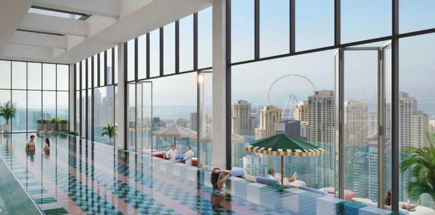 דירה ב Dubai Marina, Dubai, איחוד האמירויות 1 חדר שינה, 56 מ"ר מספר 758395