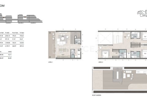 Дуплекс Рас-эль-Хайма, БАӘ-да 2 жатын бөлмелер, 363 м² № 726194 - фото 28