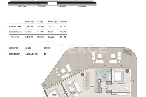 Müüa korter asukohaga Ras Al Khaimah, AÜE: 2 magamistoaga, 180 m² Nr 726192 - pilt 30