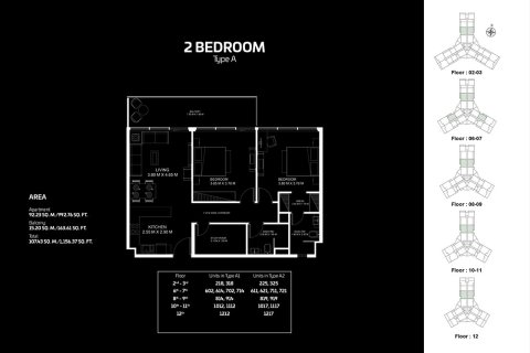 Wohnung zum Verkauf in Al Furjan, Dubai, VAE 1 Zimmer, 38 m2 Nr. 728639 - Foto 10