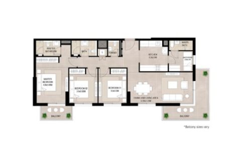 Apartment til salg i Town Square, Dubai, UAE 1 soveværelse, 61 kvm № 728595 - foto 11