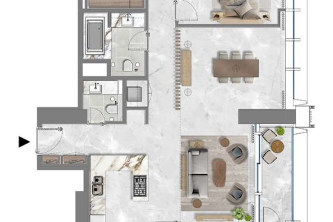 阿联酋 Dubai 待售 : 1 卧, 78 平方米 , 编号704467 - 照片 20