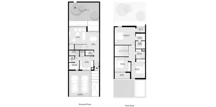 Rijtjeshuis in Sharjah, VAE 3 slaapkamers, 200.21 vr.m. nr 713826