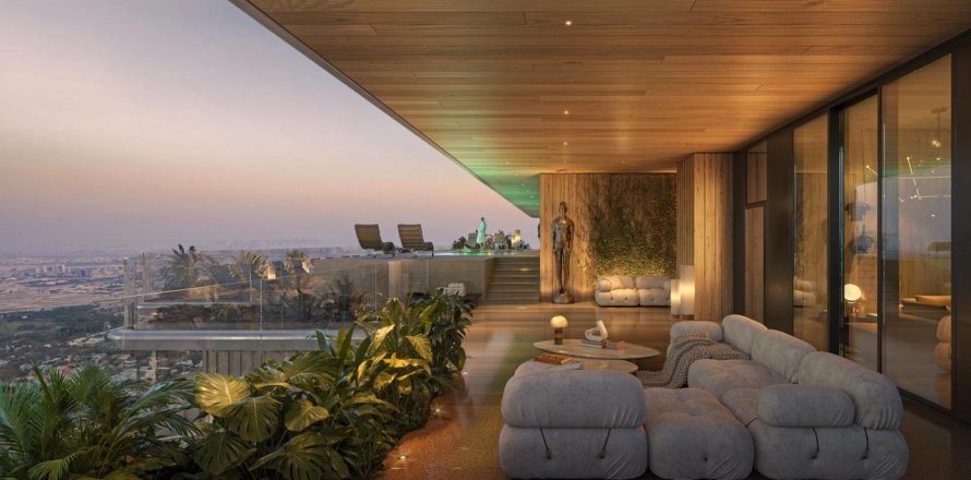 Apartemen di OAK YARD di Dubai, UEA 1 ruangan, 38 m2 nomor 599702
