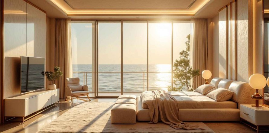 Byt v Marlin 2 v Al Reem Island, Abu Dhabi, SAE 2 ložnice, 83.52 m² Č.: 579814