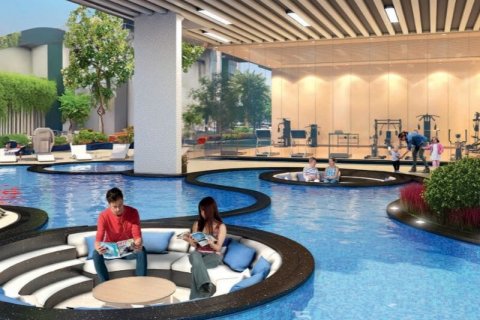 Apartemen di Dubai Sports City, UEA 1 kamar tidur, 63 m2 nomor 693934 - foto 10