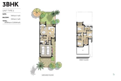 Vila u Town Square, Dubai, UAE 3 spavaćih soba, 220.27 m2 Br. 753811 - fotografija 14