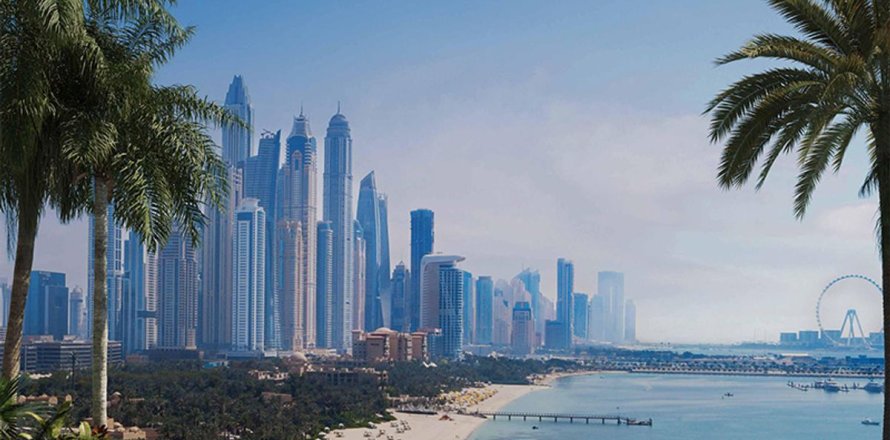 Apartament në Palm Jumeirah, Dubai, Emiratet e Bashkuara Arabe 1 dhomë gjumi, 85.5 m2. № 645587