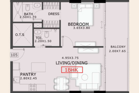 Appartement te koop in Jumeirah Village Circle, Dubai, VAE 1 kamer, 39 vr.m., nr 732648 - foto 7