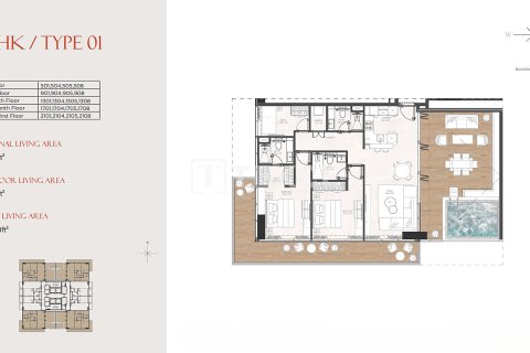 Διαμέρισμα σε Jumeirah Village Circle, Dubai, ΗΑΕ 2 υπνοδωμάτια, 162 τ.μ. Αρ. 720386 - φωτογραφία 17