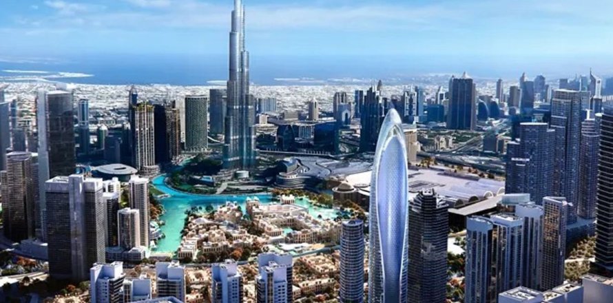 Apartment i Downtown Dubai (Downtown Burj Dubai), Dubai, UAE 2 soveværelser, 170.6 kvm № 687307