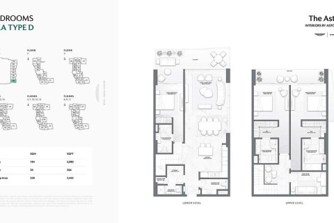 Müüa korter asukohaga Al Marjan Island, Ras Al Khaimah, AÜE: 2 magamistoaga, 101 m² Nr 656868 - pilt 17