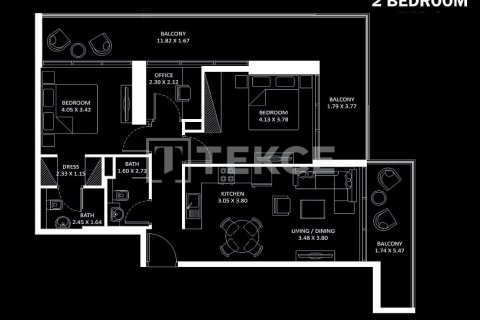 Müüa korter asukohaga Jumeirah Village Circle, Dubai, AÜE: 3 magamistoaga, 138 m² Nr 556541 - pilt 19