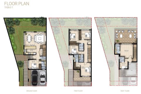 Vila v DAMAC Hills (Akoya by DAMAC), Dubai, SAE 3 spálne č. 704582 - Fotografia 7