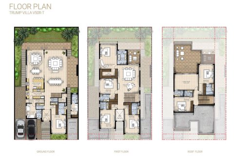 Vila v DAMAC Hills (Akoya by DAMAC), Dubai, SAE 3 spálne č. 704582 - Fotografia 9