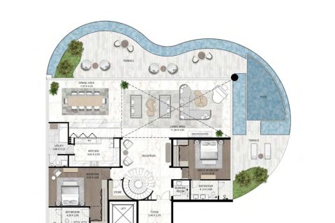 Appartamento in vendita a Dubai, EAU 3 camere da letto, 395 mq. № 704580 - foto 7