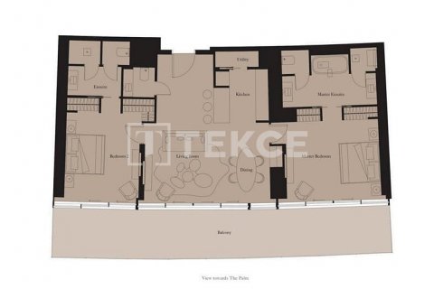 Apartament në Palm Jumeirah, Dubai, Emiratet e Bashkuara Arabe 2 dhoma gjumi, 200 m2. № 628839 - Foto 17