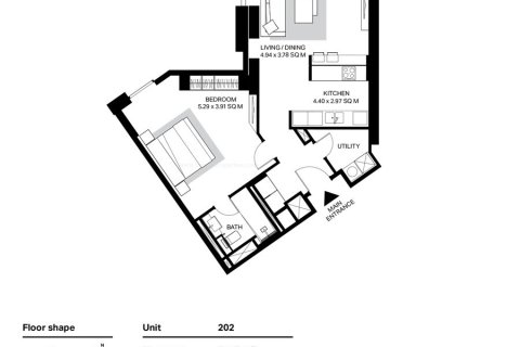 Lakás itt: Bluewaters, Dubai, EAE, 2 hálószoba, 124 m², azonosító: 704602 - fénykép 8