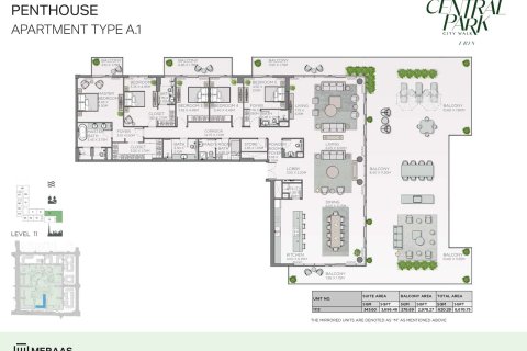 Lakás itt: City Walk, Dubai, EAE, 1 hálószoba, 72 m², azonosító: 704598 - fénykép 10