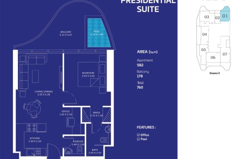 Appartement à vendre à  Maritime City, Dubai, EAU 1 pièce, 40 m2 № 704603 - photo 8