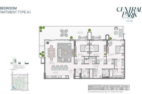 Apartment til salg i City Walk, Dubai, UAE 2 soveværelser, 111 kvm № 704599 - foto 9