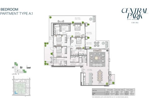 Apartment til salg i City Walk, Dubai, UAE 2 soveværelser, 111 kvm № 704599 - foto 10