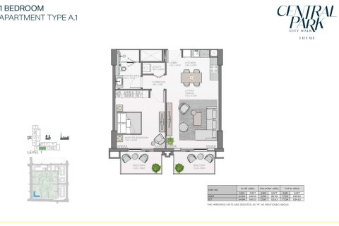 Apartment til salg i City Walk, Dubai, UAE 2 soveværelser, 111 kvm № 704599 - foto 11