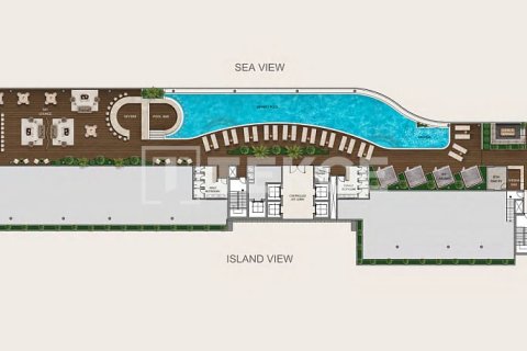 Apartament na sprzedaż w Al Marjan Island, Ras Al Khaimah, ZEA 1 pokój, 75 mkw., nr 693887 - zdjęcie 17