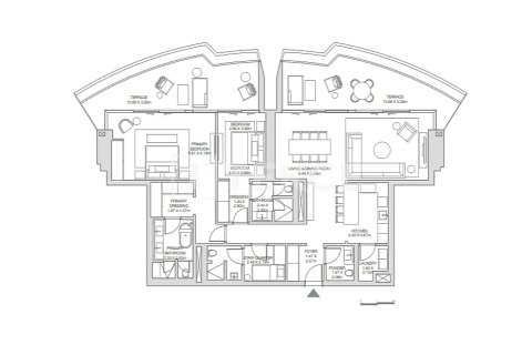 Apartman u gradu Dubai Harbour, UAE 2 spavaće sobe, 193 m2 Br. 693891 - Slika 13
