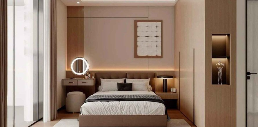 Lakás a Stamn Nautis Residences lakóparkban itt: Dubai, EAE, 3 hálószoba, 130.73 m², azonosító: 712464