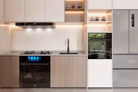 Lakás a Stamn Nautis Residences lakóparkban itt: Dubai, EAE, 3 hálószoba, 127.61 m², azonosító: 712463 - fénykép 8