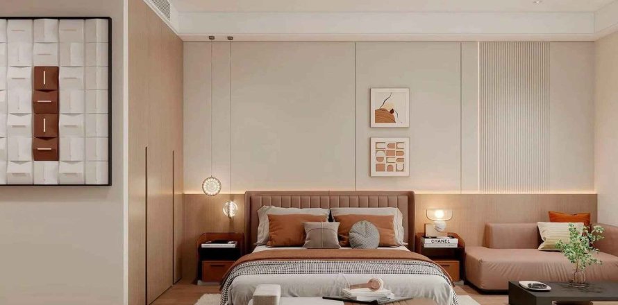Lakás a Stamn Nautis Residences lakóparkban itt: Dubai, EAE, 3 hálószoba, 127.61 m², azonosító: 712463