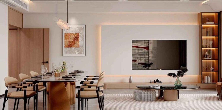 Lakás a Stamn Nautis Residences lakóparkban itt: Dubai, EAE, 3 hálószoba, 128.68 m², azonosító: 712461