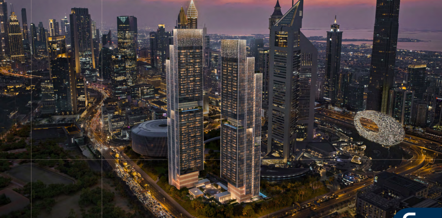 Lägenhet i Sheikh Zayed Road, Dubai, UAE 2 sovrum, 142 kvm Nr. 666750