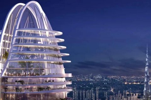 Byt v Business Bay, Dubai, SAE 2 ložnice, 123 m² Č.: 599204 - fotografie 1