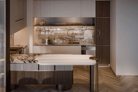Byt v Al Marjan Island, Ras Al Khaimah, SAE 2 ložnice, 136 m² Č.: 598502 - fotografie 2