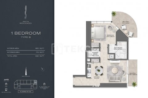 Apartament në Business Bay, Dubai, Emiratet e Bashkuara Arabe 3 dhoma gjumi, 160 m2. № 616158 - Foto 19