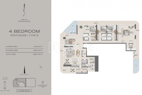 Apartament në Business Bay, Dubai, Emiratet e Bashkuara Arabe 3 dhoma gjumi, 160 m2. № 616158 - Foto 24