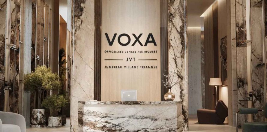 Byt v Voxa Pantheon v Jumeirah Village Triangle, Dubai, SAE 1 ložnice, 93.8 m² Č.: 713317