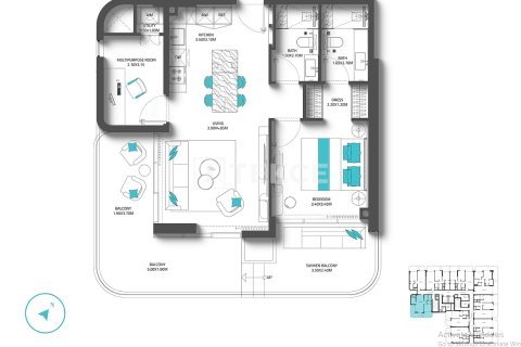 Apartamento en venta en Dubai, EAU 3 dormitorios, 253 m2 № 691868 - foto 27