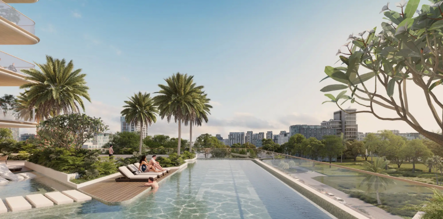 Dubai, संयुक्त अरब अमीरात में अपार्टमेंट, 1 बेडरूम, 78 वर्ग मीटर, संख्या 646094