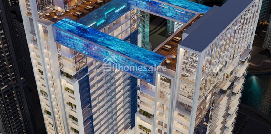 Huoneisto Jumeirah Lake Towers, Dubai, Arabiemiraatit 3 makuuhuonetta, 144 m2 № 694692