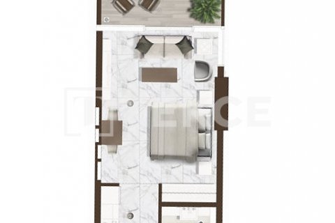 Apartmen di Business Bay, Dubai, UAE 2 bilik tidur, 108 meter persegi № 569432 - foto 17