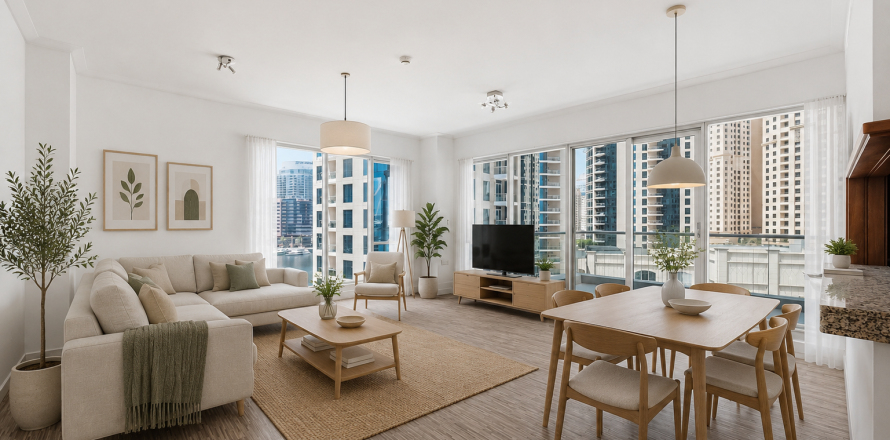Apartemen di Dubai Marina, UEA 2 kamar tidur, 144.74 m2 nomor 748424