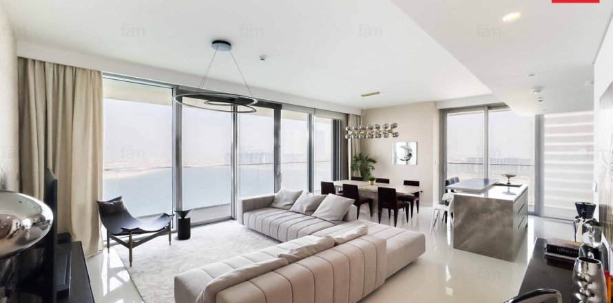 Квартира в Dubai Harbour, Дубай, ОАЭ 3 спальни, 166.7м2 № 596303