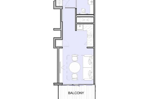 Lakás itt: Jumeirah Village Circle, Dubai, EAE, 1 szoba, azonosító: 732688 - fénykép 1