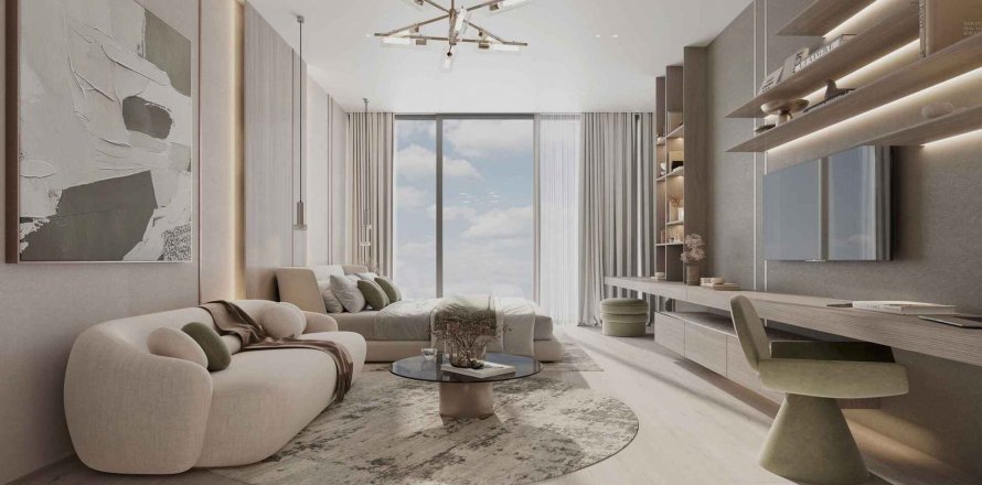 Квартира в Cove Edition 5 в Dubai Residence Complex, Дубай, ОАЕ 36.26м2 № 603766